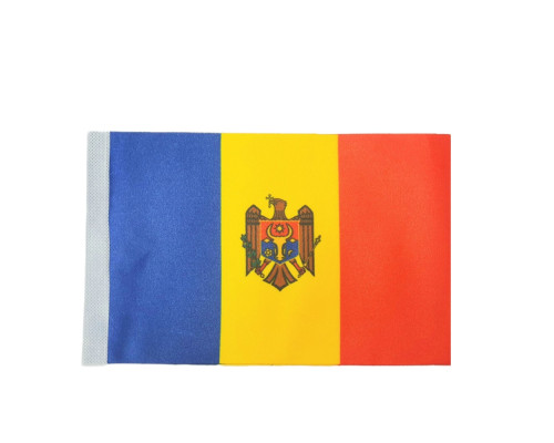 Stegulet de birou Republica Moldova, 15x22,5 cm, satin dublu, 160g/m²