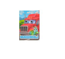 Картонная книга с глазками мини. Машины N*2992 Картонная книга с глазками мини. Машины N*2992