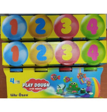 Тесто для лепки 4цвета, maxi L-544 (1/36)