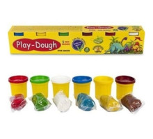 Aluat pentru modelare 6culori, maxi L-594 (1/24)