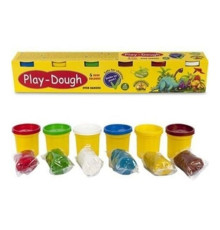 Тесто для лепки 6цветов, maxi L-594 (1/24)