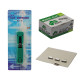 Distribuitor pentru clipse de birou CD 666 +clipse 10*3mm 50buc. (12)