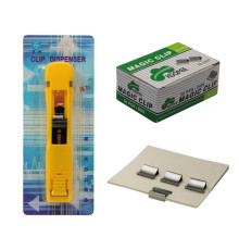 Distribuitor pentru clipse de birou CD 444 +clipse 15*5mm 50buc. (12)