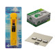 Distribuitor pentru clipse de birou CD 444 +clipse 15*5mm 50buc. (12)