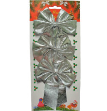 Набор из 3-х бантов серебро S10-14 (1000)