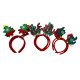 Обруч новогодний "Рожки" ассорти *4658 (12/600)