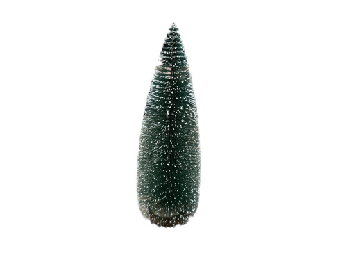Brad de Crăciun decorativ, 25 cm. pe suport de lemn *6188 (200)