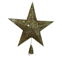 Decoratiune de Craciun "STEAUA" aurie S10-45 (64)