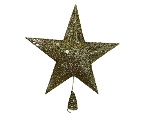 Decoratiune de Craciun "STEAUA" aurie S10-45 (64)