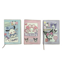 Carnet p/u copii A5, linie, 80foi, in invelitoare S7-11 (4/192)