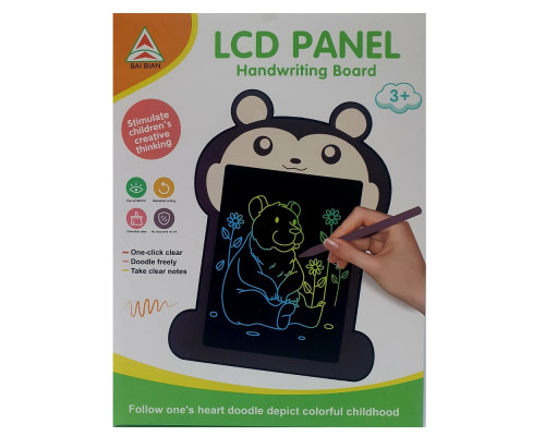 Доска детская 8,5' LCD, "Animal" ассорти, 28х21cm. 90101 (120)