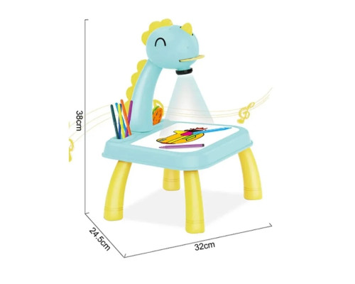 Tabla pentru copii cu proiecție, 3 în 1, 2021-7/6A, S3-31 (36)