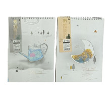 Album pentru schite B4+ (26.5*38cm), pe spira, 28 file. 160g/m2 (64)