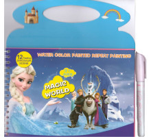 Водная раскраска+маркер для воды "Frozen" 21x20cm. 3093