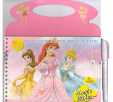 Водная раскраска+маркер для воды "Принцесса" 21x20cm. 3093