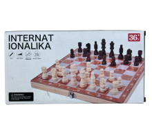 Шахматы деревянные 285*285мм HM-034 S3-12 (30)