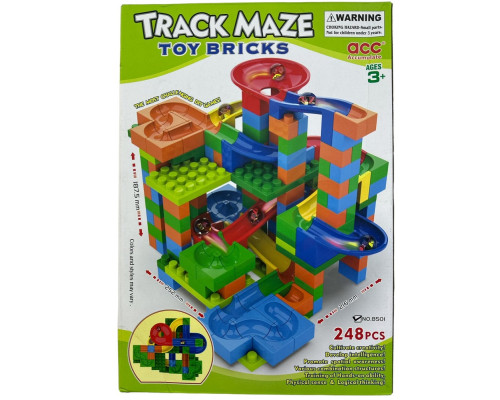 Constructor plastic "TRACK MAZE" 248 piese S3-19 (36) Constructor plastic "TRACK MAZE" 248 piese S3-19 (36)