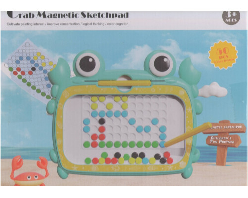 Joc educativ Mozaica cu magneți "Crab" S3-28 (96) Joc educativ Mozaica cu magneți "Crab" S3-28 (96)
