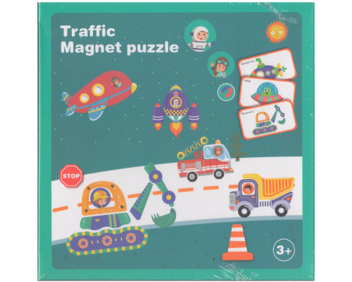 Joc educativ cu magneți „Transport” S3-16 (40)