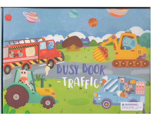 Joc educativ BUSY BOOK "Traffic" S15-2 (36) Joc educativ BUSY BOOK "Traffic" S15-2 (36)