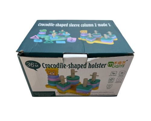 Развивающая игра-сортер из дерева S3-2 (40)