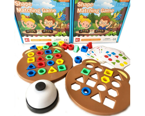 Joc educativ "SHAPE MATCHING GAME" SFPX915 S3-11 (48)