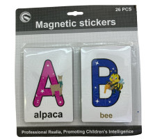 Набор карточек с английскими буквами, магнитные, 26шт. SDX-H095 S3-29 (48)