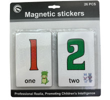 Set cartele cu cifre, magnetice, 26buc. SDX-H096 S3-30 (48)
