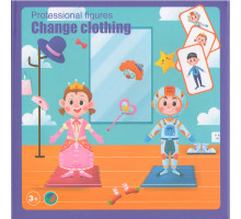 Развивающая игра на магнитах "Профессиональная одежда" S3-16 (40)