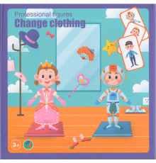 Joc educativ cu magneți „Îmbrăcăminte profesională” S3-16 (40)
