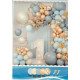 Set "BLUE SKY", baloane asorti+ accesorii, 216buc.S11-13 (50)