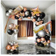 Набор "HAPPY NEW YEAR", надувные шары ассорти+аксесуары, 121шт. S11-16 (50)