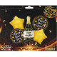 Набор "HAPPY NEW YEAR" MINI, надувные шары ассорти, 5шт. S11-17-1 (500)