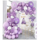 Set "OH BABY" Violete, baloane asorti+ accesorii,157buc. S11-5 (50)