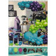 Set "HAPPY BIRTHDAY" Game on!, baloane asorti+ accesorii, 189buc. S11-6 (50)