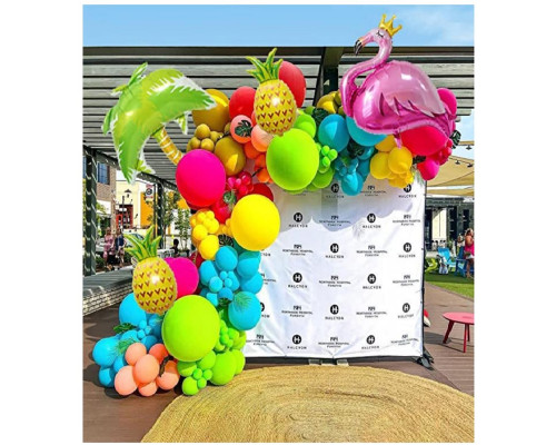 Set "TROPIC", baloane asorti+ accesorii, 165buc. S11-8 (50)