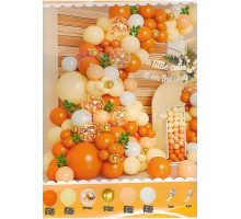 Set "LITTLE CUTIE", baloane asorti+ accesorii, 199buc. S11-10 (50)