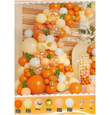 Набор "LITTLE CUTIE", надувные шары ассорти+аксесуары, 199шт. S11-10 (50)