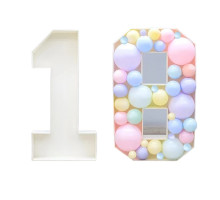 Cifre decorative 1metru, cifra "6" pentru baloane (210)