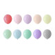 Baloane culori pastelate 100buc (100)
