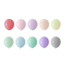 Baloane culori pastelate 100buc (100)