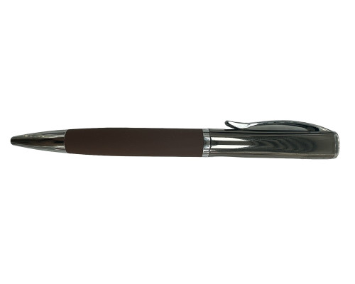 Pix cu bilă, rotativ, carcasa metal maro, 0,7mm albastru, S16-10 (50/500) Pix cu bilă, rotativ, carcasa metal maro, 0,7mm albastru, S16-10 (50/500)