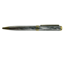 Pix cu bilă, rotativ, carcasa metal argintiu, 0,7mm albastru, S16-3 (50/500)