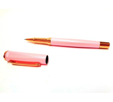 Ручка Roller, розовый металл. корпус, 0,7мм синяя, S16-7 (50/500) Ручка Roller, розовый металл. корпус, 0,7мм синяя, S16-7 (50/500)