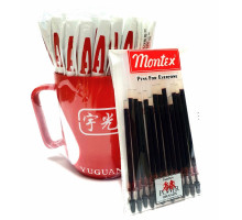 Set 48 pixuri +12 rezerve gel 0,7мм, rosu, YG-8001A (2/36)