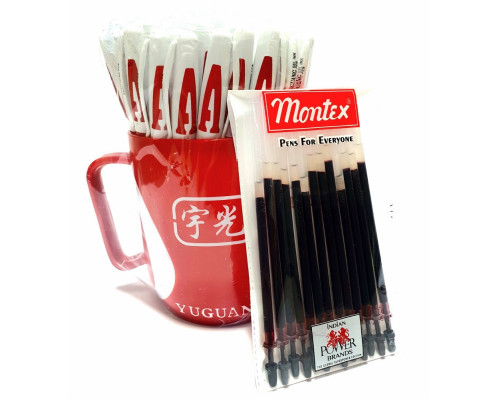 Set 48 pixuri +12 rezerve gel 0,7мм, rosu, YG-8001A (2/36)