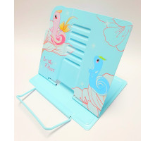 Stativ p-u carti, metal, 210*230 мм. albastru deschis "Melc"(12)