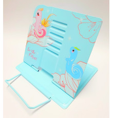 Stativ p-u carti, metal, 210*230 мм. albastru deschis "Melc"(12)