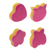 Set hartie de notite ondulata asorti, mare, 5 culori, 100foi (60)