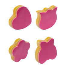 Set hartie de notite ondulata asorti, mare, 5 culori, 100foi (60)